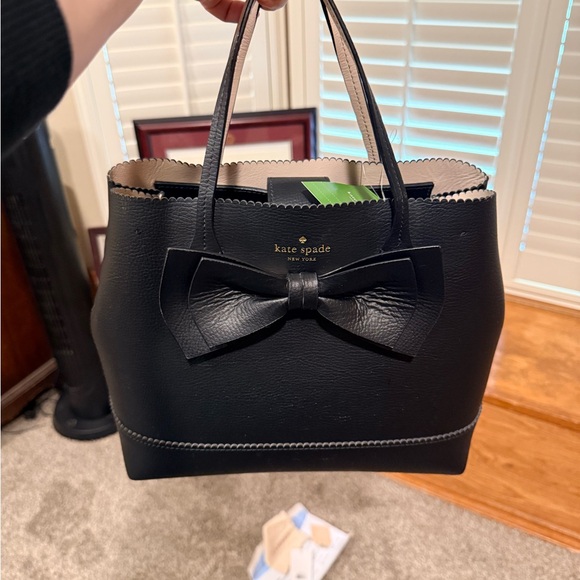 Kate Spade Vanderbilt Place Small Giorgia Bag- Black Pebble Leather NWT - Picture 9 of 11